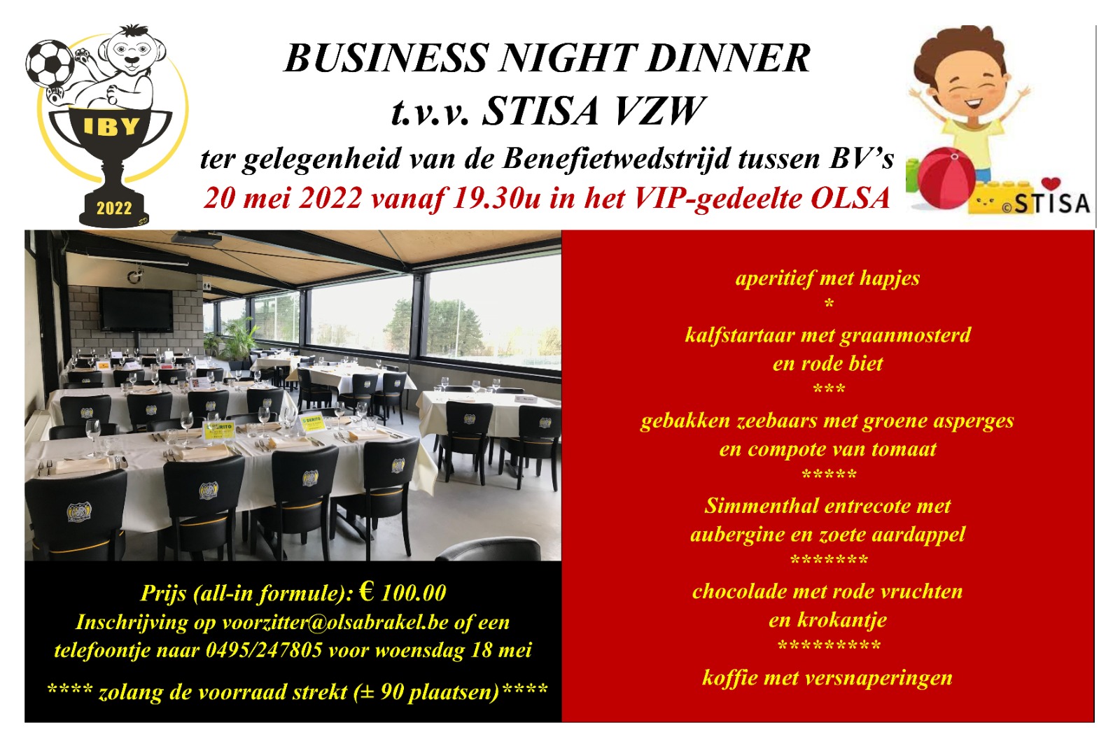 Business Night Dinner tvv vzw STISA